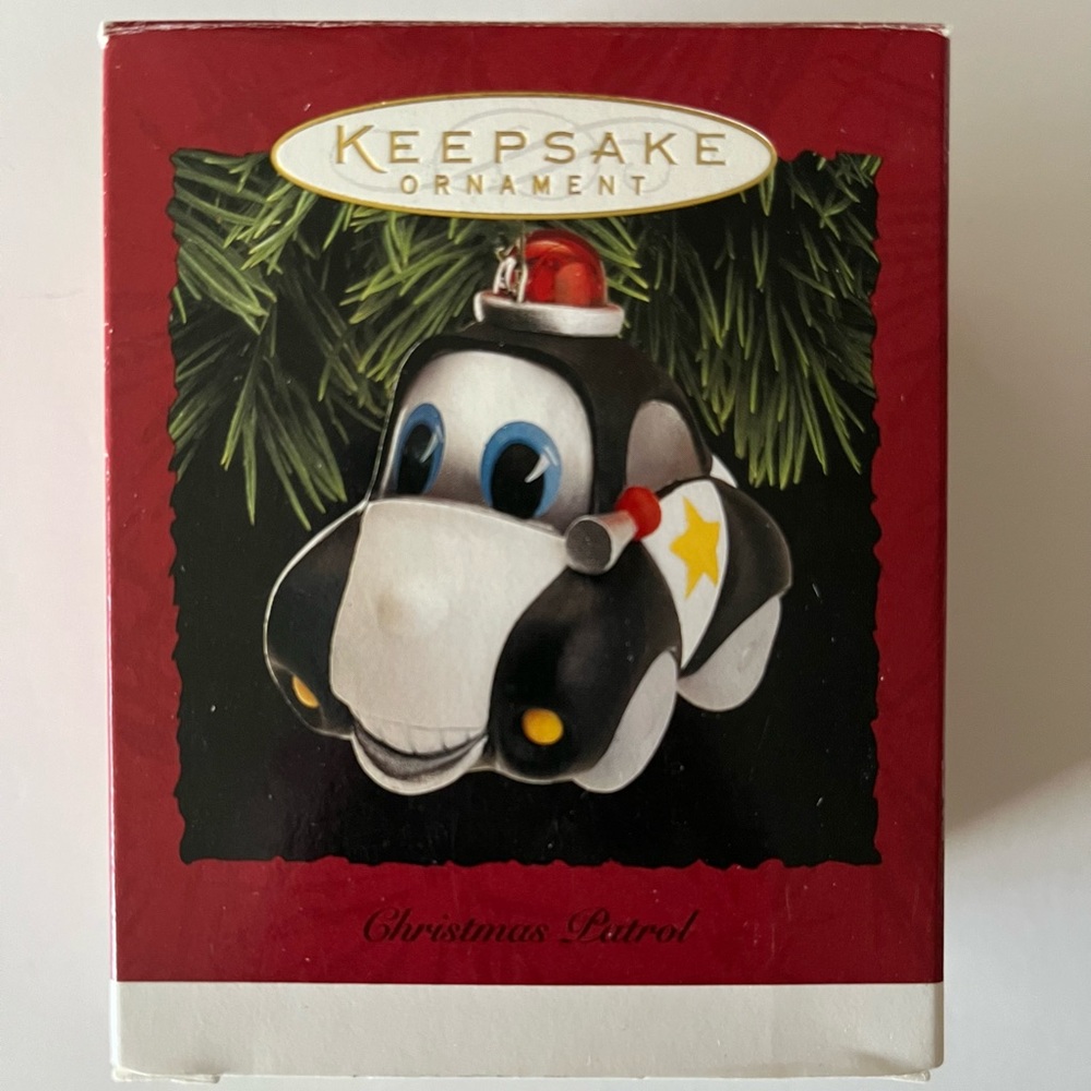 1995 hallmark Christmas patrol ornament